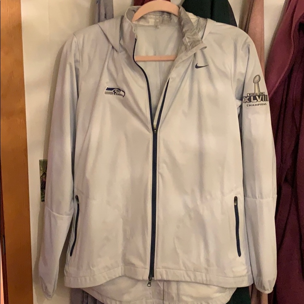 NIKE GOLF SEAHAWKS SUPER BOWL XLVIII CHAMPS JACKET